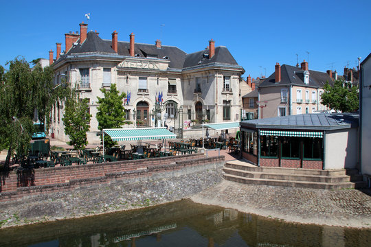 town hall in vierzon (france)