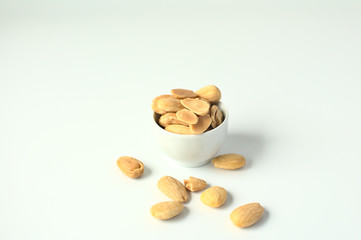 Almonds in high key