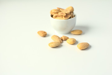 Almonds in high key