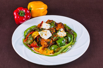 Paneer Bell Pepper Masala
