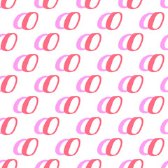 Circles Abstract seamless pattern in vintage style. Artistic wallpaper abstract background. Modern graphic element