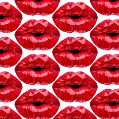 Lips pattern
