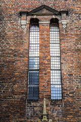 Detail of the Former church of St. Nicholas (Sankt Nikolaj Kirke), now Nikolaj Contemporary Art...