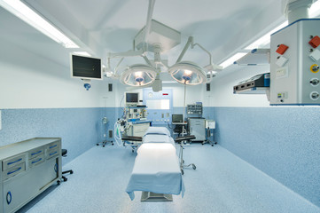 operating room ready to operate