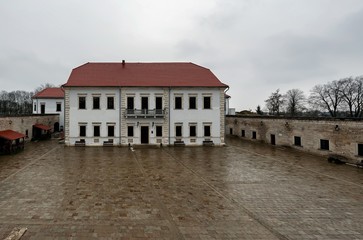 Zbarazh Castle, fortified defense stronghold in Zbarazh town of Ternopil Oblast in Western Ukraine