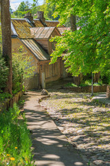 street in the old town with a cobbled road