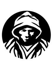 Kreis Design Schurke Rund unheimlich geheimnisvoll