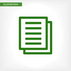 Files  vector icon , lorem ipsum Flat design