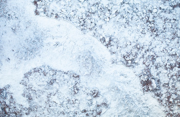 Grunge concrete wall white and grey colour for texture vintage background