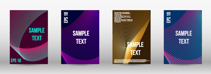 Geometric template with lines  © niko180180