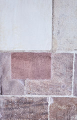 Vintage rough sandstone background. Front view.