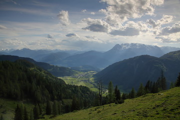 Obraz premium Werfenweng in Salzburgerland