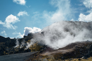 Landmannalaugar in Fjallabak natural reserve, South Iceland. Beautiful nature landscape
