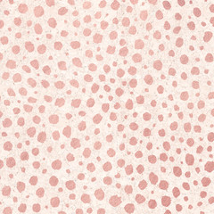 Metallic Rose Gold Animal Print Pattern on Cork Texture Background, Digital Paper, Cheetah