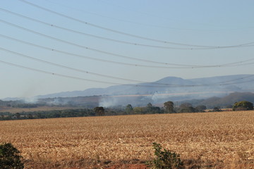mountain fires