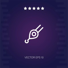 pulley vector icon modern illustration