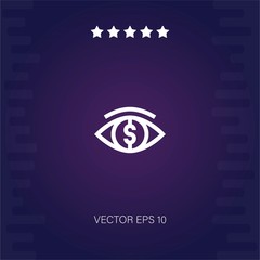 money vector icon modern illustration