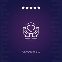selfcare vector icon modern illustration