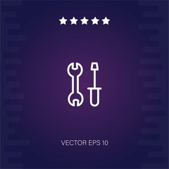 tools vector icon modern illustration