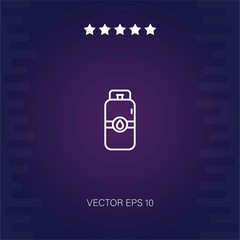 gas vector icon modern illustration