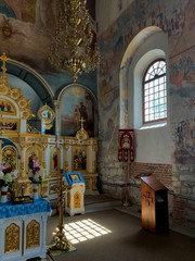 Cerkiew Zaśnięcia Przenajświętszej Bogurodzicy w Szczebrzeszynie. Fragment Ikonostasu - obrazy, fototapety, plakaty
