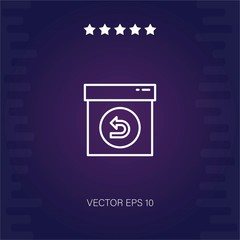 return vector icon modern illustration