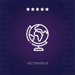 geography vector icon modern illustration