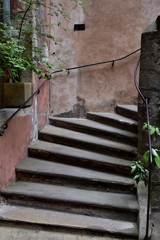 Treppe in der Altstadt von Lyon