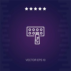paint vector icon modern illustration