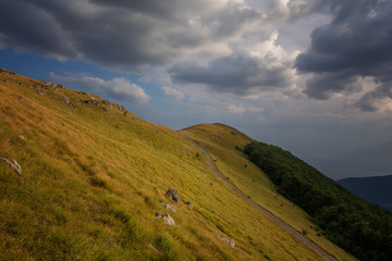 Ispolin Peak in Uzana - the geographic center of Bulgaria