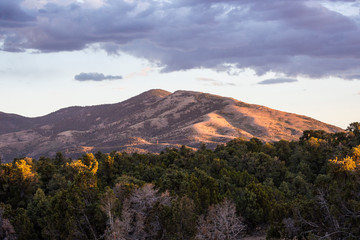 Beautiful Sunset Landscape of Great Basin National Park