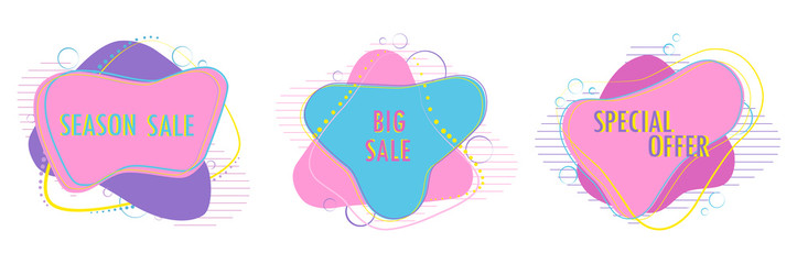 Summer Sale concept Background. Vector Illustration. Flash sale discount banner template promotion. Abstract dynamic graphic elements in modern style.