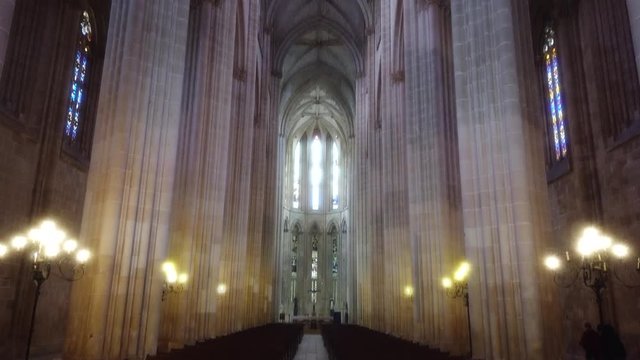 Monastery of Batalha in Portugal. UNESCO World Heriatge Site