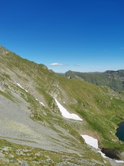 mountain landscape with river