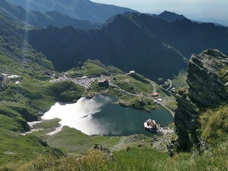 swiss alpine lake