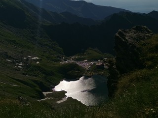 lake in the mountains