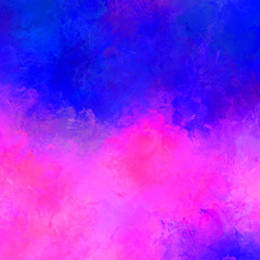 Painted composition with vibrant brush strokes. Textured colorful painting. Paint brushed wallpaper.