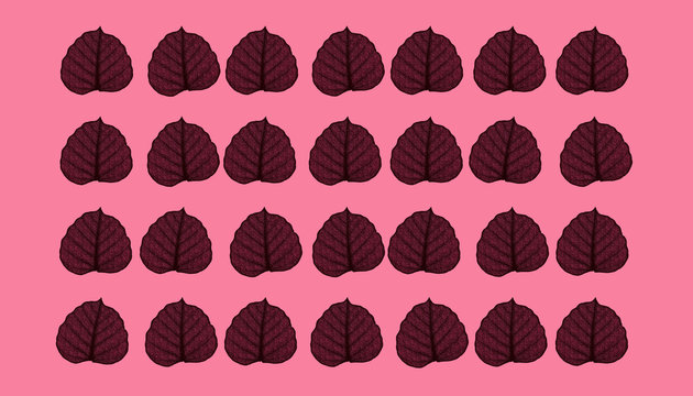 Leaf natural background concept 3d rendering