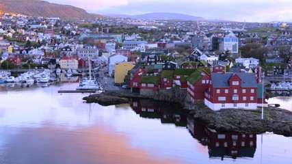 Obraz premium Tórshavn - Faröer Inseln