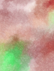Watercolor painted background. Abstract Illustration wallpaper. Brush stroked painting. 2D Illustration.