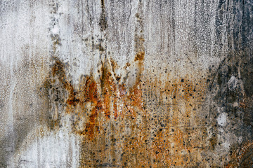 Texture métal rouillé - Arrière plan grunge