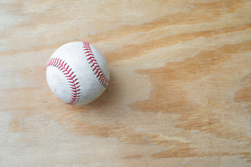 Baseball ball and bats for sports and athletics 