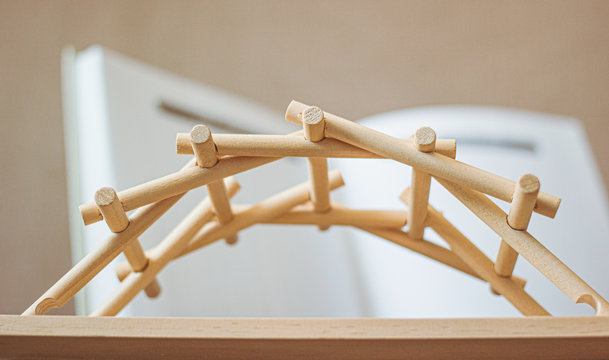 Wooden bridge