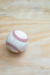 Baseball ball and bats for sports and athletics 