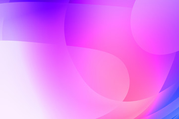 Abstract background with colorful gradient. Vibrant graphic wallpaper with stripes design. Fluid 2D illustration of modern movement.