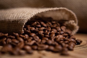 close up coffee spread on wooden board