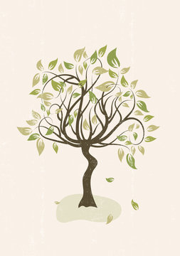 Tree of life wall art print family love symbol