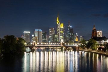 Obraz premium Frankfurt Skyline
