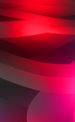 Abstract background with colorful gradient. Vibrant graphic wallpaper with stripes design. Fluid 2D illustration of modern movement.