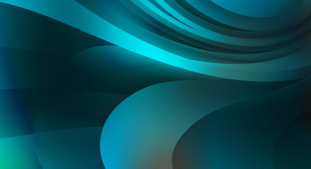 Abstract background with colorful gradient. Vibrant graphic wallpaper with stripes design. Fluid 2D illustration of modern movement.